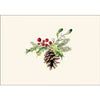 Holiday Pine Cone - Note Cards 8pk